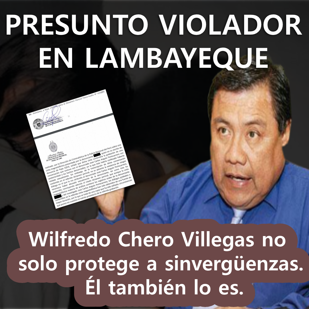 Wilfredo Chero acusado