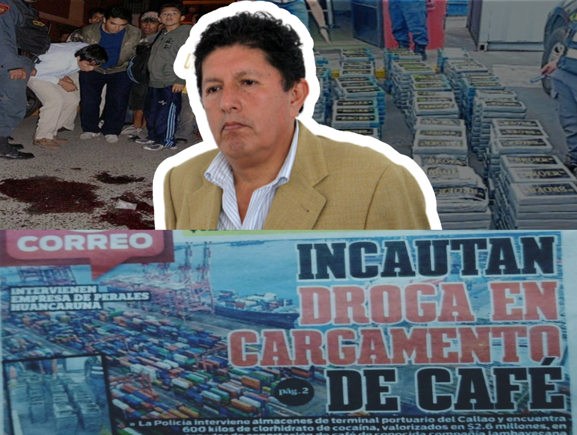 Olivio Huancaruna Perales y familia - Empresa vinculada a incautación de droga